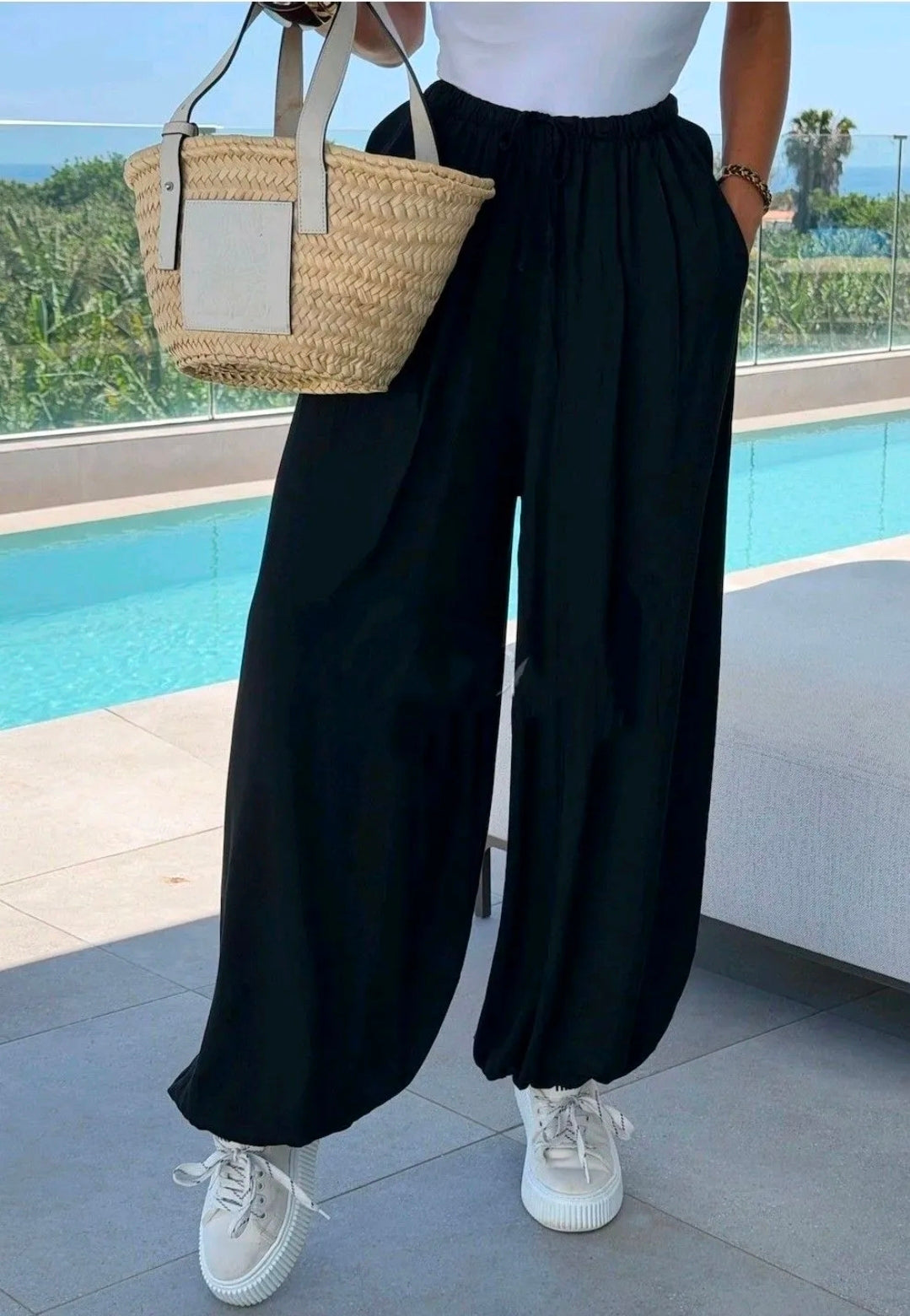 Pantalon fluide