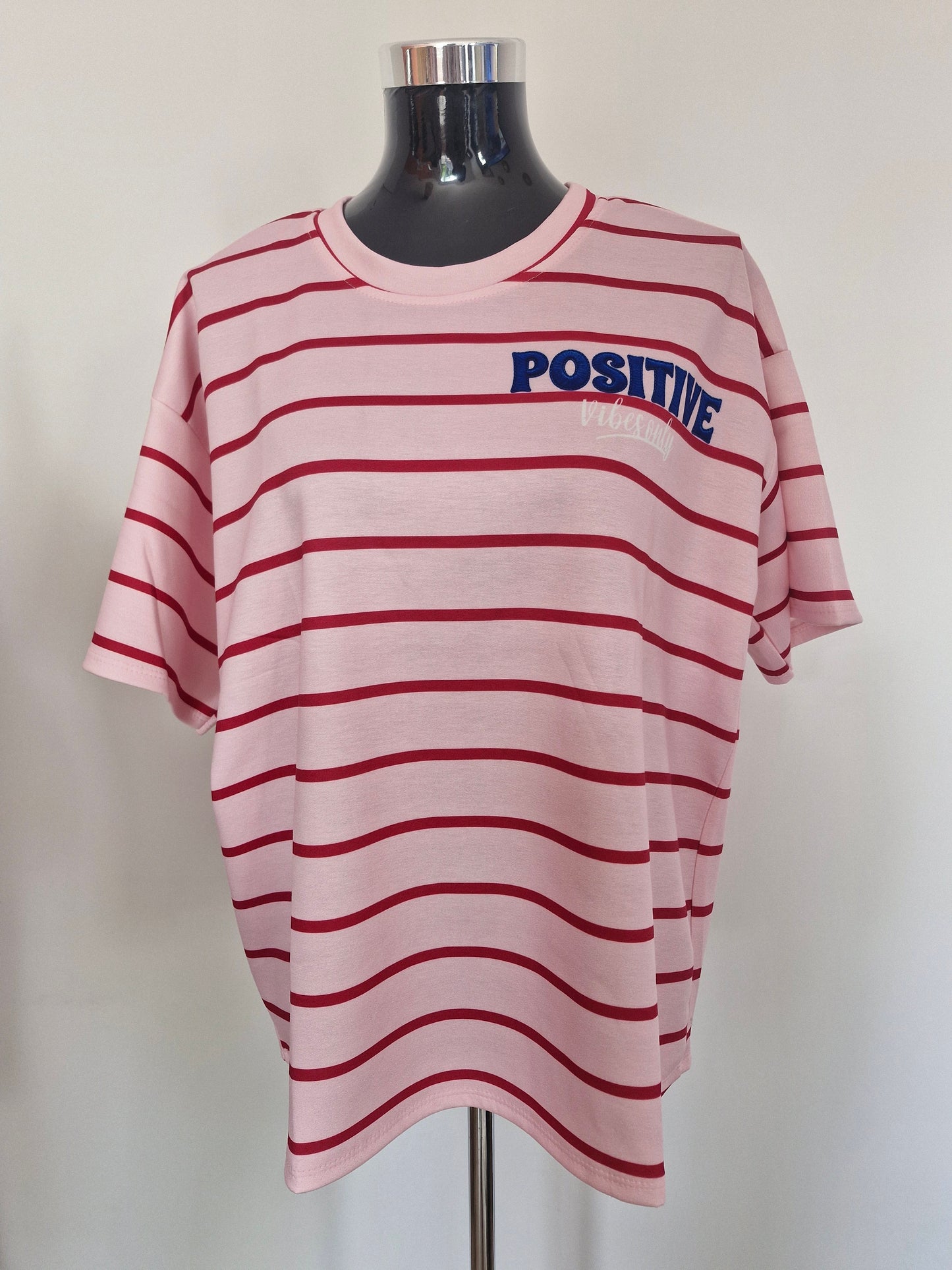 Tee shirt "positive vibes"