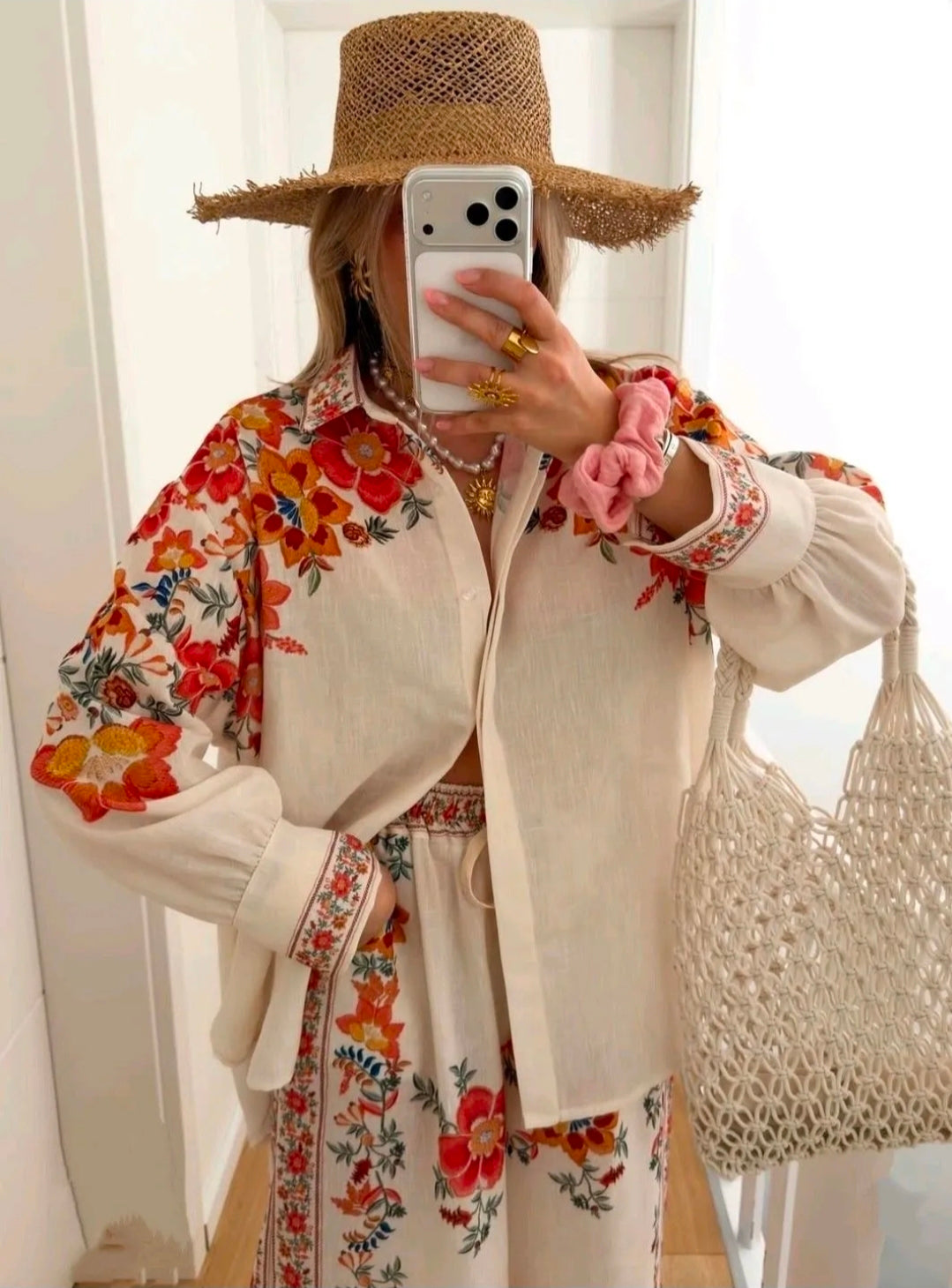 Chemise imprimée