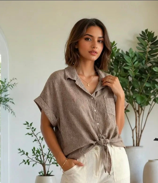 Chemise unie